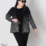 کت خاااص و جذاب مجلسی یقه انگلیسی آستین بلند سایز بزرگ