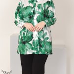 شومیز مجلسی کاربردی خااااص و جذاااااب جلو دکمه بازشو سایز بزرگ