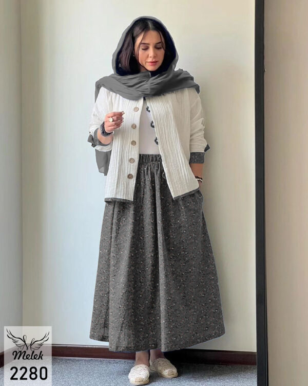 ست کت دامن اسپورت مجلسی سایز بزرگ - غیر ژورنالی