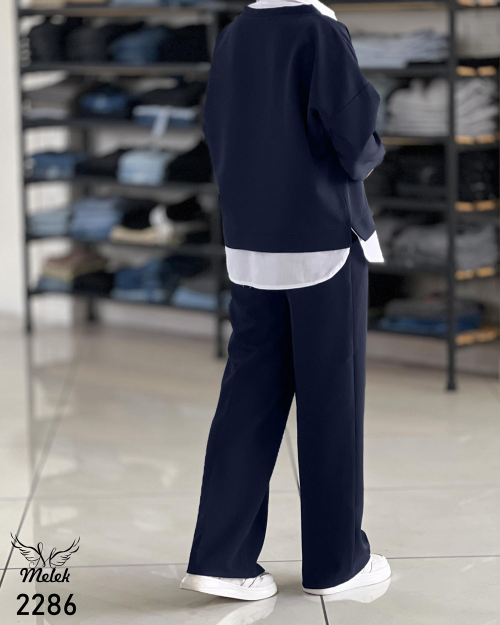 ست بلوز شلوار اسپورت مجلسی سایز بزرگ - غیر ژورنالی