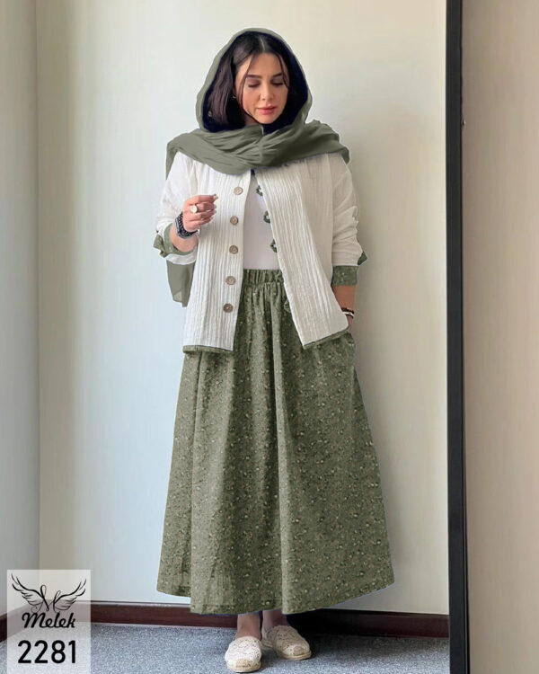 ست کت دامن اسپورت مجلسی سایز بزرگ - غیر ژورنالی