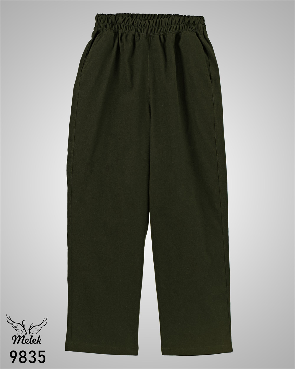 شلوار بگ کمر کشی دوجیب سایز بزرگ - غیر ژورنالی