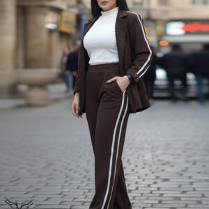 ست سوشرت کتی و شلوار بگ اسپورت مجلسی سایز بزرگ