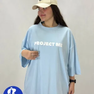 تیشرت سایز بزرگ Project me - مشکی