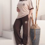 ست اسپرت طرح کاراگل ۲۴۹۴ - قهوه ای
