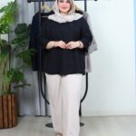 مانتو قاپکدار ۷۱۴۰ - مشکی